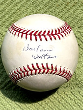 Barbara Walters Autographed Beautiful Single Signed SS Coleman BB JSA COA