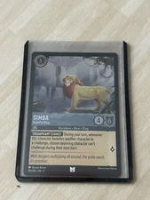 Disney Lorcana: Into The Inklands - Simba - Rightful King - 193/204 ( Cold Foil)