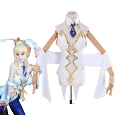 FGO Fate Saber Cosplay Costume Women Halloween Sexy Bodysuit Bunny Dress Uniform