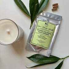 Galangal Root Powder Capsules Organic Alpinia Galanga 500mg Health