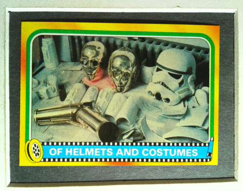 #347 Of Helmets and Costumes 1980 Topps Star Wars V Empire Strikes Back Series 3 - Afbeelding 1 van 2