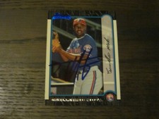 GUILLERMO MOTA SIGNED AUTOGRAPHED 1999 BOWMAN ROOKIE RC CARD