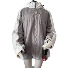 Nwt Women’s Jackets Size 1x Below Zero White/ Grey 3 In 1 Water Resistant
