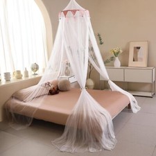 Mosquito Net for Bed Mosquito Bed Net Canopy Pink Triangle Trim Mosquito Net for