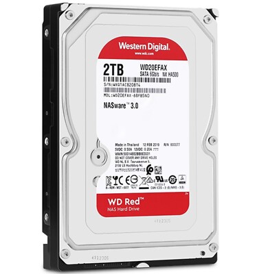 WD for 2TB WD20EFAX 5400Rpm SATA III 256MB 3.5'' Enterprise HDD NAS Hard Drive
