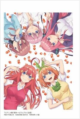 The Quintessential Quintuplets Character Book & Anime Season 1 Official Art  Book set Japanese