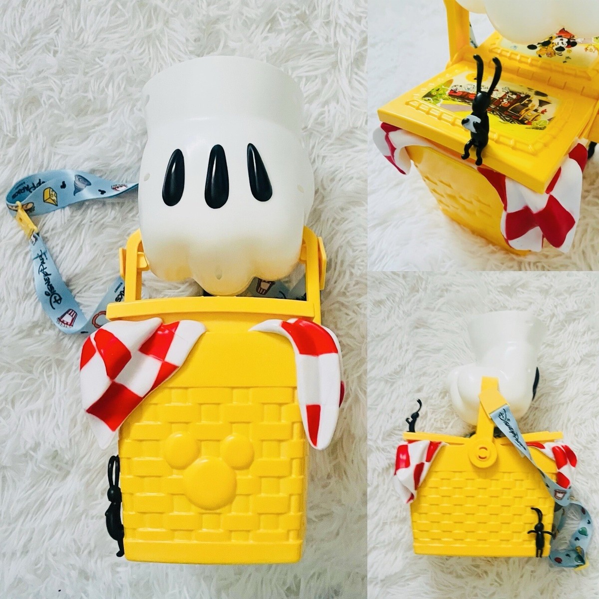 Disney Picnic Basket Mickey And Minnie Mouse Champion Picnic Basket