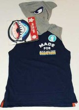 365 Kids Face Mask Washable Reusable Raglan Muscle Hoodie Size 4 Color Navy