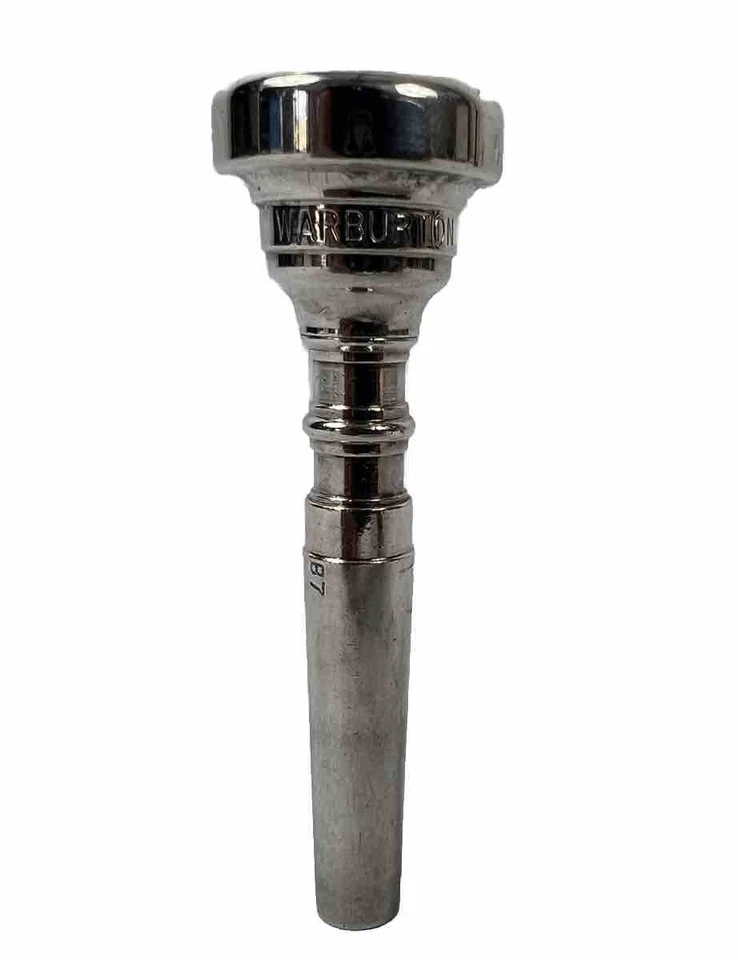 Boquilla Warburton Flugelhorn 2M con columna vertebral trompeta plateada Foto 2 de 4