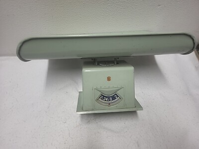 Green 1950 DETECTO Baby Scale Nursery Scale Turquoise Blue 25# Vtg Pastel Metal