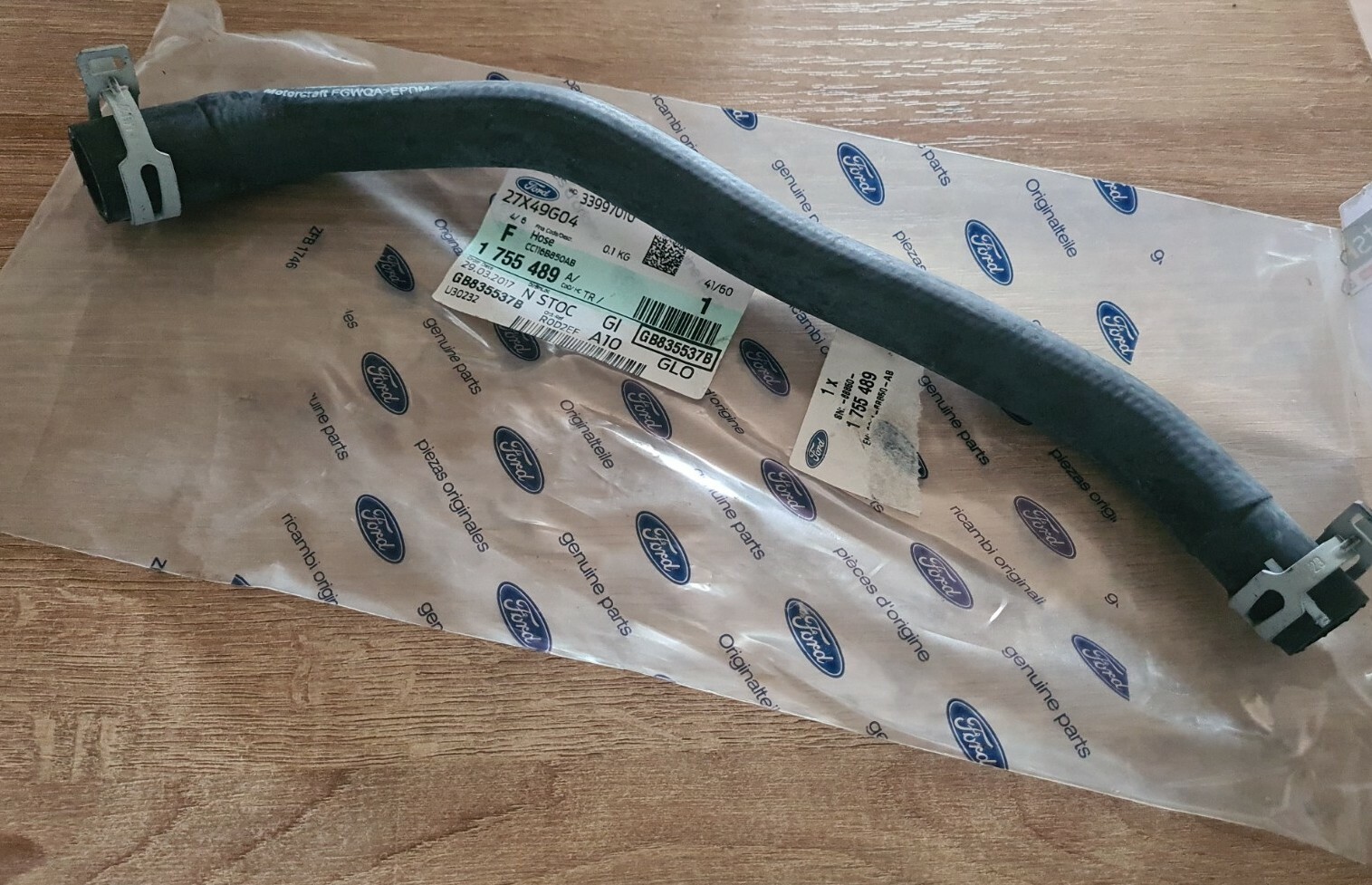 Genuine Ford Cooling System Hose Pipe Tube 1755489 for sale online 