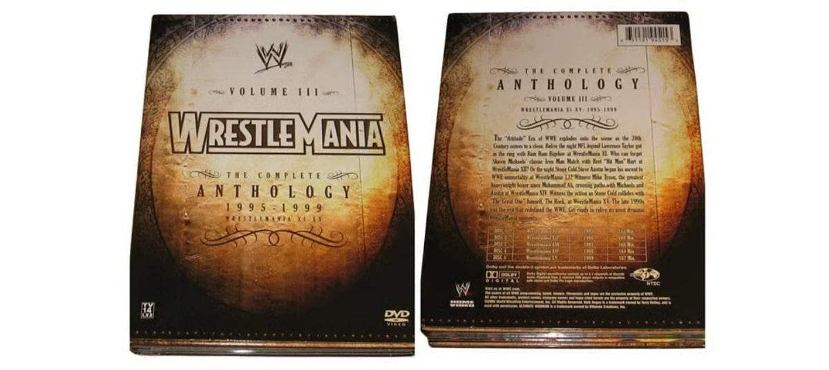 Wrestlemania Anthology for sale | eBay