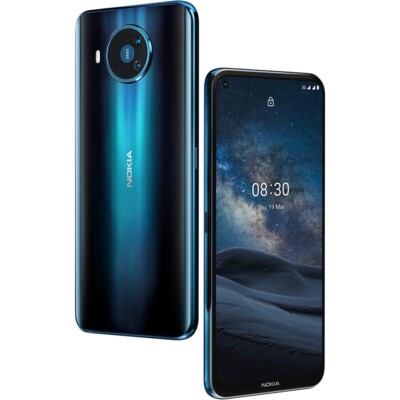 Original Nokia 8.3 5G 128GB WiFi Polar Night Blue Unlocked Smartphone Mobile