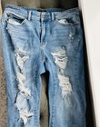 Judy Blue Boyfriend Fit Jeans Size 14W Blue Distressed Zip Fly Pockets — photo 4