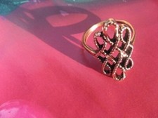 Solid Copper Ring CR094 - 1/2" wide x 1" long. Available in sizes 6 thru 10.