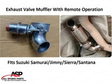Muffler Exhaust 2.3 Electric Valve Remote Control Sound Silencer Suzuki Samurai
