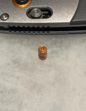 Orange Thumb Stud For Benchmade Knife Crooked River Bugout Griptilian Osborne