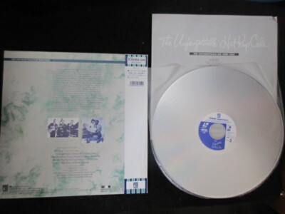 Nat King Cole The Unforgetable Japan NTSC Laserdisc with OBI Jazz