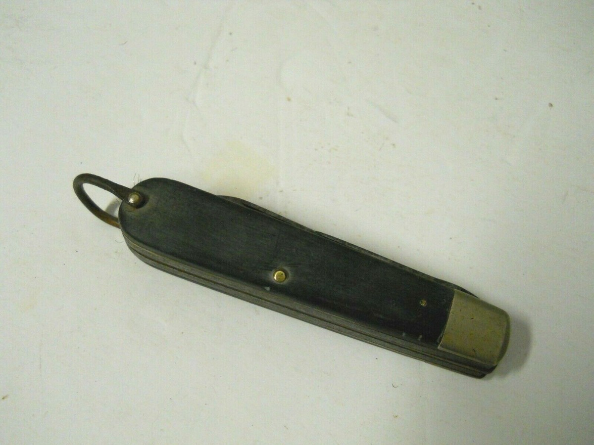 Vtg Camillus New York Folding Double Blade Utility Camping Vtg Camillus New York Folding Double Blade Utility Camping