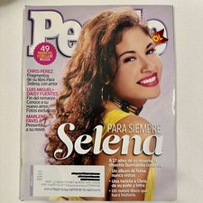 Selena Quintanilla PEOPLE EN ESPANOL 2012 Magazine Para Siempre Chris Perez