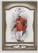2004 Donruss Classics Rookie /925 Vince Wilfork #219 0v3