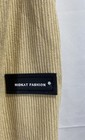 Hidkat Fashion Men's Beige Corduroy Pants Straight Leg Elastic Waist NWT Sz L — photo 4