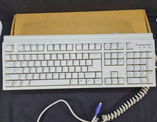 Packard Bell SK-2100W Mechanical Vintage PS/2 Clicky Computer Keyboard 1990s 90s