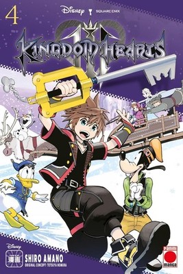 Kingdom Hearts III Volume 4 by Shiro Amano Paperback Book