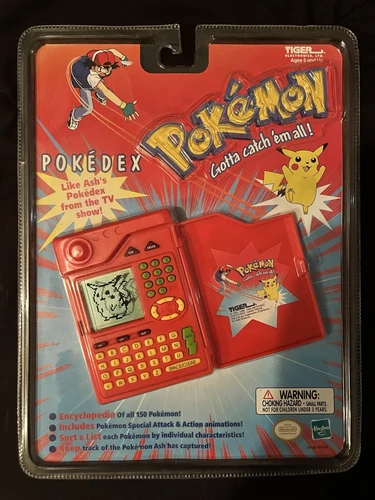 1998 Tiger Pokemon Pokedex Sealed (Unopened) MINT CONDITION