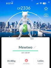Pokemon Shiny Mewtwo Tokyo Japan Background T...