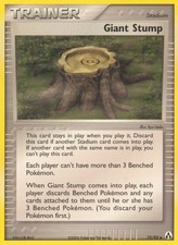 2006 Pokemon: EX Legend Maker - Giant Stump (#75/92, Uncommon, Heavily Played) on eBay