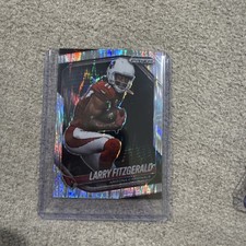 LARRY FITZGERALD 2025 PRIZM BLACK FOOTBALL SKEWED CARDINALS /249 Q5369