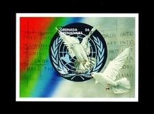 Grenada Grenadinen 1995 UN UNO United Nations Globe Pigeon/Dove Birds m/s MNH
