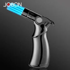 JOBON Cigar Lighter Windproof Kitchen Gas Jet Four Lighter