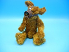 Artist Claire Herz Brown Jointed Bear with Muzzle 8"