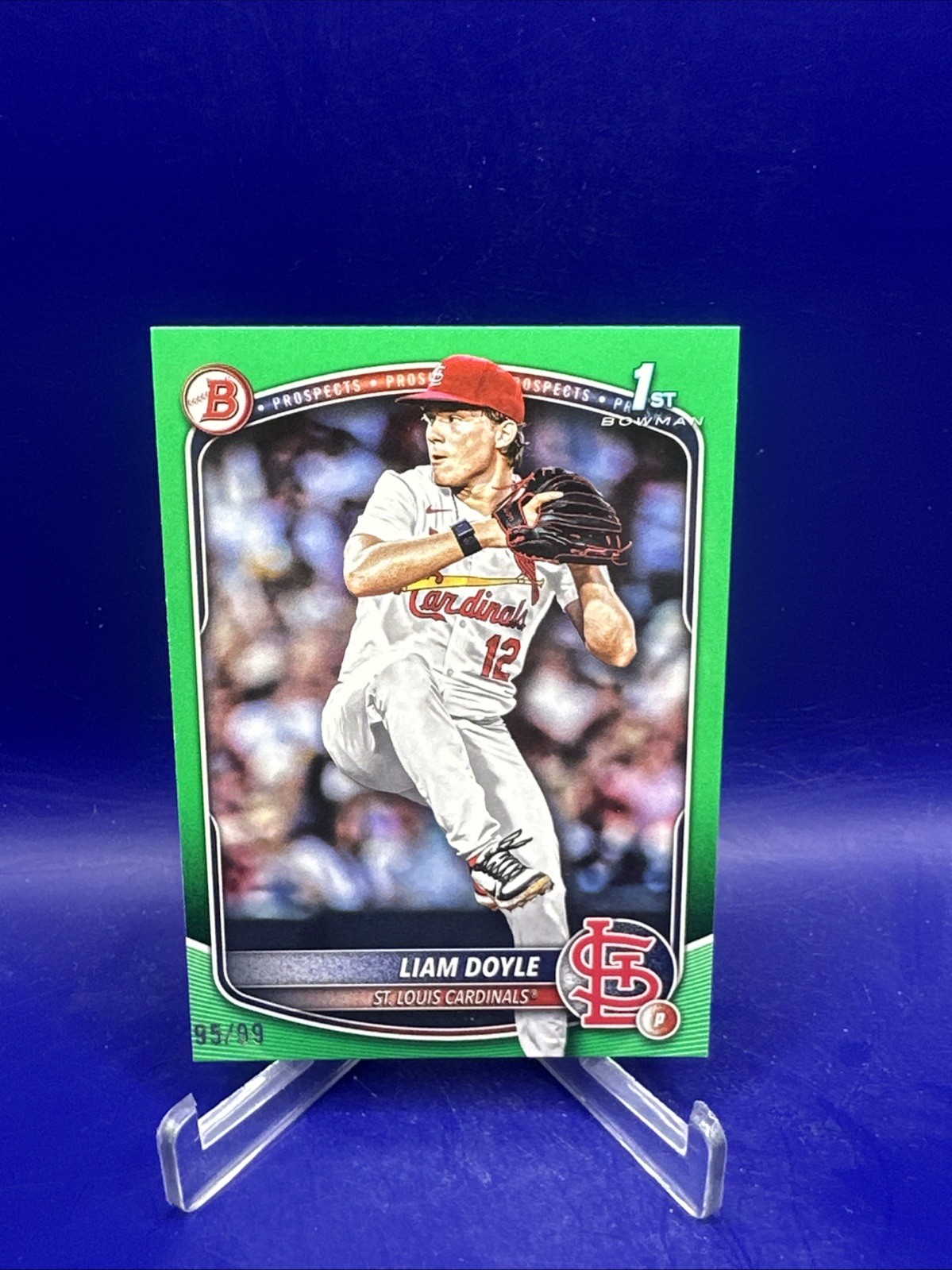 LIAM DOYLE 2025 Bowman Draft GREEN Paper #/99 RC 1st BOWMAN $ $