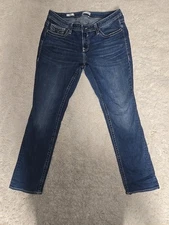 Vigoss Women’s Blue,Blake Straight  Bootcut Jeans Size 20