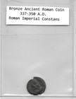 ANCIENT ROMAN COIN IMPERIAL Constans 337-350 Legion Soldiers Spears — photo 3