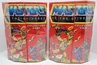 Vintage MOTU 1984 Figures Collector's Carrying Cases, Complete, Set of 2