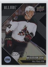 2024-25 Upper Deck Allure Rookies Black Rainbow Aku Raty #147 1q2