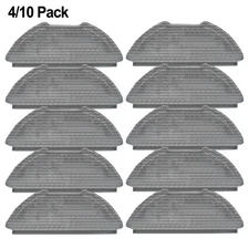 Mop Cloth Accessories for Airrobo GT21 Robot Vacuum Cleaner Pack of 4 or 10
