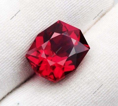 13.20 Ct Natural Deep Red Ruby Fancy Cut Certified Loose Gemstone AAA+