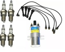 Ignition Coil Spark Plugs & HT Leads for Talbot Fiat Citroen Peugeot Camper vans