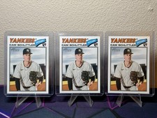 2026 TOPPS HERITAGE BASEBALL CAM SCHLITTLER SHORT PRINT ROOKIE CARD [3 SP RC]