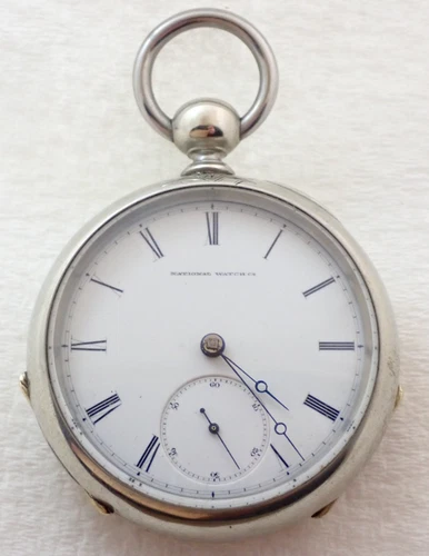 ANTIQUE 18s ELGIN JT RYERSON GRADE 55  KEY WIND POCKET WATCH PARTS