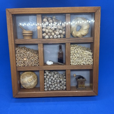 Vgt Greniers De Provence Italian Shadow Box Certified authentic Kitchen Decor