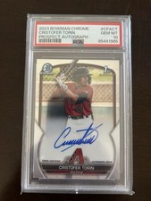 2023 Bowman Chrome Cristofer Torin Prospect Auto PSA 10
