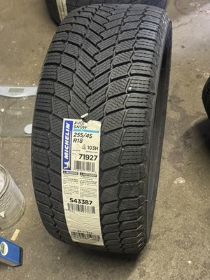 Qty :1 Michelin X-Ice Snow 255/45R18 103H Winter Tires 