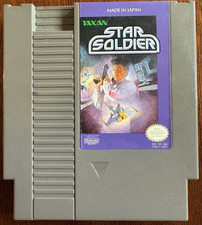 Star Soldier NES Nintendo 1988 Tested Working 3-Screw NES-SS-USA Taxan Hudson