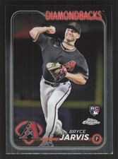 2024 Topps Chrome #75 Bryce Jarvis RC Arizona Diamondbacks